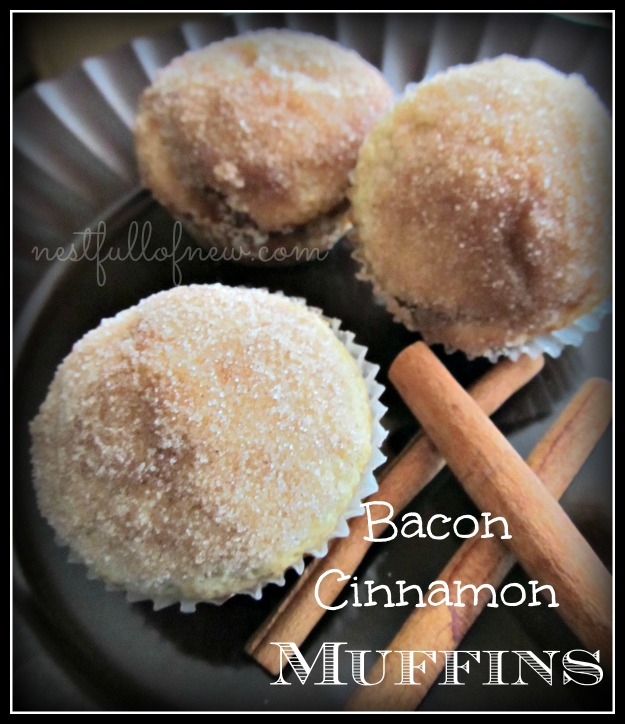 Bacon Cinnamon Muffins