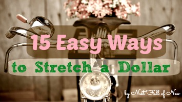 15 Easy Ways to Stretch a Dollar