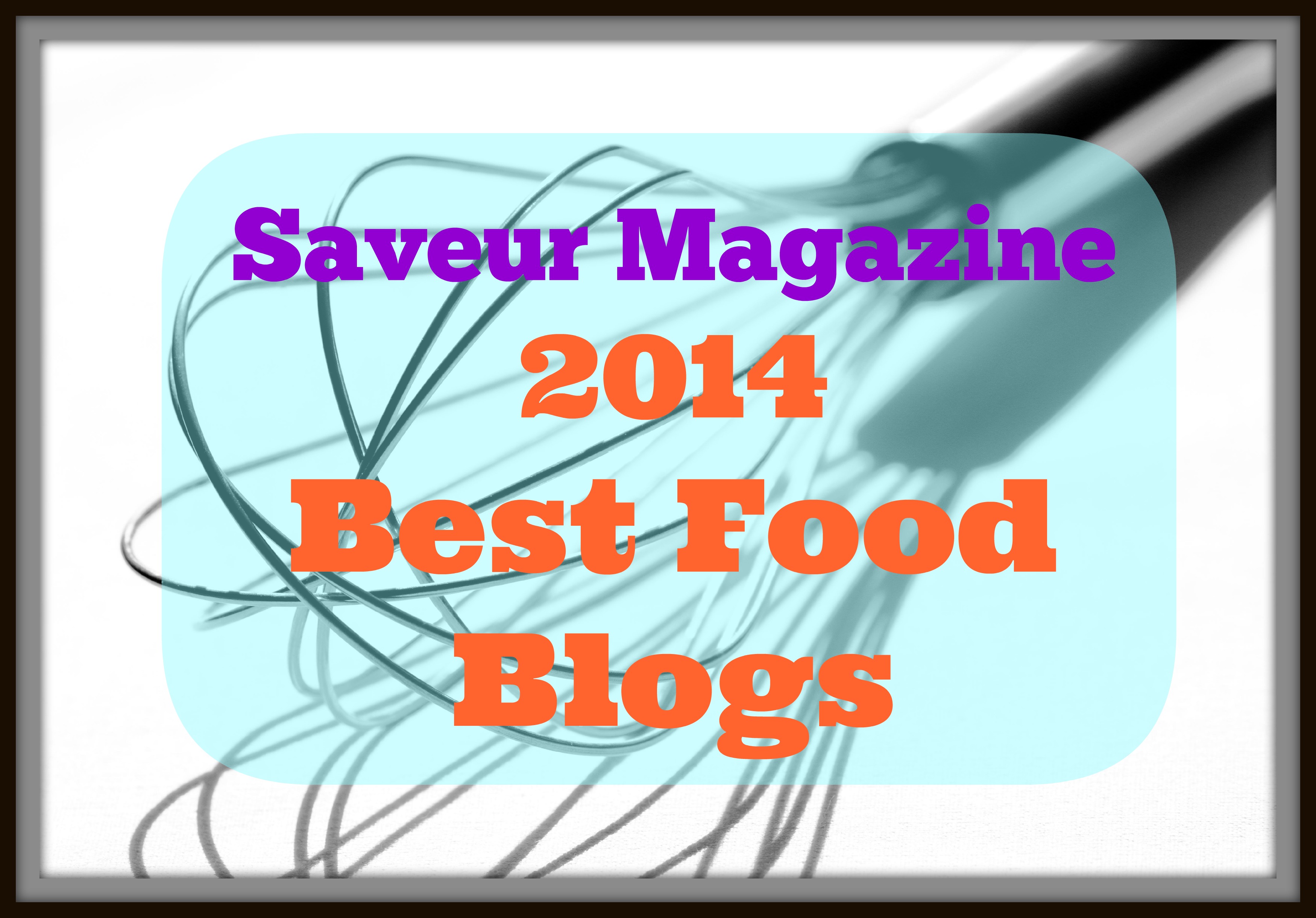 2014 Best Food Blogs