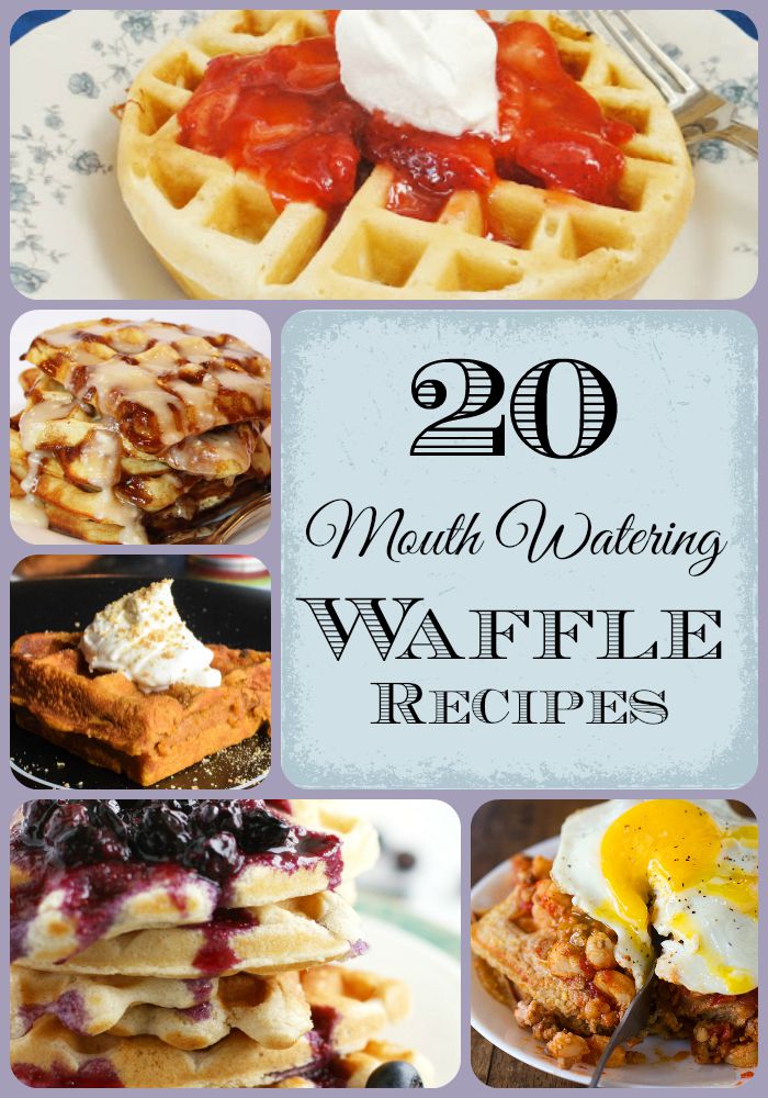 20 Waffle Recipes