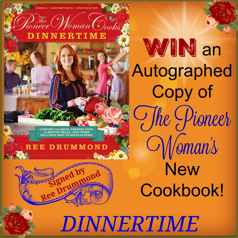 Win The Pioneer Woman Cookbook Autographed by Ree Drummond