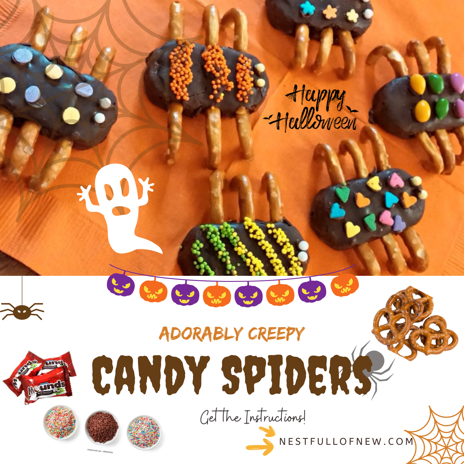 Halloween Candy SPiders